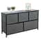 Sturdy Steel Frame Wide Dresser Storage Tower Foldable Cloth Storage Cubes Drawer Storage Solution 6