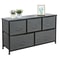 Sturdy Steel Frame Wide Dresser Storage Tower Foldable Cloth Storage Cubes Drawer Storage Solution 6