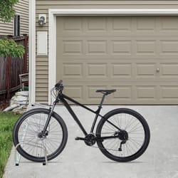 bicycle storage rack, adjustable bike parking stand, holds bikes, floor bike stand for garage or yard