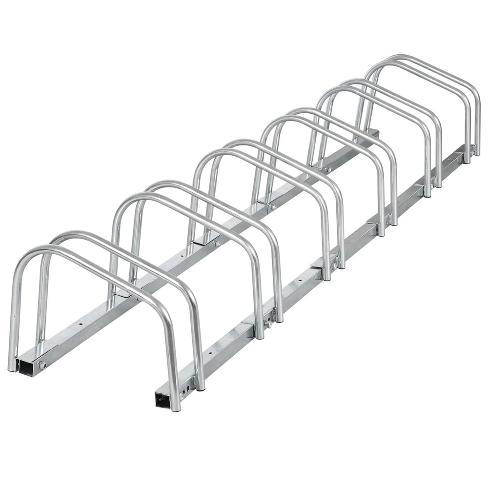 Bicycle Storage Rack Adjustable Bike Parking Stand Holds Bikes Floor Bike Stand For Garage Or Yard 9