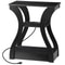 Side Table With USB Ports And Outlets Layer End Table Storage Modern Bedside Table With Charging St 7