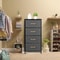 Fabric Chest Of Drawers Freestanding Storage Cabinet Metal Frame Gray Storage Solution For Home Org