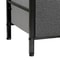Fabric Chest Of Drawers Freestanding Storage Cabinet Metal Frame Gray Storage Solution For Home Org