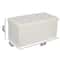 White Storage Bench Folding Storage Ottoman With Leather Cover Seat Practical Storage For Bedroom L 11