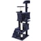 Cat Tree Tower Large Playing House With Scratching Posts Blue Condo Ideal For Rest And Play 0
