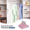 Pink Velvet Clothes Hangers NonSlip Velvet Suit Hangers Swivel Hook Perfect For Shirts Pants And Dr 8