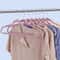 Pink Velvet Clothes Hangers NonSlip Velvet Suit Hangers Swivel Hook Perfect For Shirts Pants And Dr 5