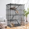 Large Wire Cat Cage Kennels Tier Cat Cage Indoor Enclosures DIY Playpen Crate Cat Enclosure For Cat 7