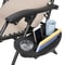 Beige Zero Gravity Lounge Chair With Cup Holders Recliner For Patio Pool Adjustable Foldable Outdoo 6