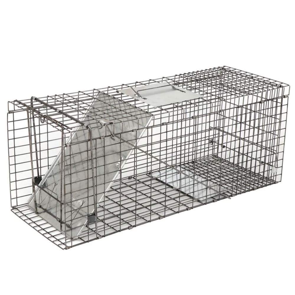 Humane Large Animal Trap Spring Loaded Easy To Bait Release Strong Frame Safe And Durable For Home 1