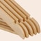 Wooden Clothes Hangers Premium NonSlip Flocked Hangers For Suit Shirt Pants Dresses 11