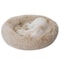 Soft Warmer Fur Donut Cuddler Pet Bed NonToxic Dog Beds Calming For Cats And Dogs Medium Small Size 2