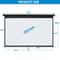 Portable Pull Down HD Projection Screen Adjustable Perfect For Home Office Indoor Outdoor Use 2