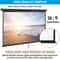 Portable Pull Down HD Projection Screen Adjustable Perfect For Home Office Indoor Outdoor Use 3