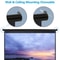 Portable Pull Down HD Projection Screen Adjustable Perfect For Home Office Indoor Outdoor Use 4