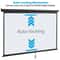 Portable Pull Down HD Projection Screen Adjustable Perfect For Home Office Indoor Outdoor Use 1