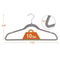 Premium NonSlip Velvet Clothes Hangers Flocked Hangers For Suits Shirts And Pants Swivel Hook 1