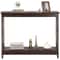 Console Table Square Brown Hallway Table Coffee Table Oxford Entryway Storage Table Durable Elega 9