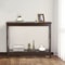 Console Table Square Brown Hallway Table Coffee Table Oxford Entryway Storage Table Durable Elega 7