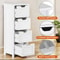 Wooden Side Storage Bathroom Floor Cabinet Organizer Drawers For Bathroom MultiPurpose Cabinet EcoF 3