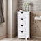 Wooden Side Storage Bathroom Floor Cabinet Organizer Drawers For Bathroom MultiPurpose Cabinet EcoF 6
