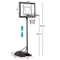 Adjustable Basketball Hoop For Kids Outdoor Goal System Portable Durable AllWeather Perfect For Bac 3