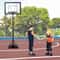 Adjustable Basketball Hoop For Kids Outdoor Goal System Portable Durable AllWeather Perfect For Bac 6