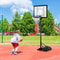 Adjustable Basketball Hoop For Kids Outdoor Goal System Portable Durable AllWeather Perfect For Bac 7