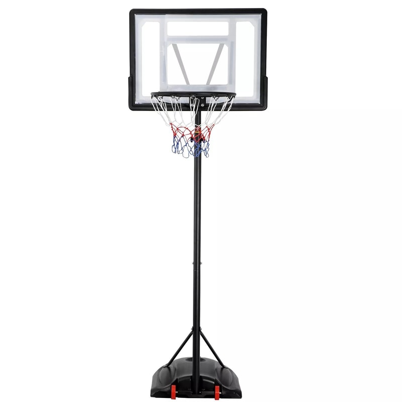 Adjustable Basketball Hoop For Kids Outdoor Goal System Portable Durable AllWeather Perfect For Bac 15