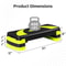 Adjust Exercise Stepper For Home Gym Fitness Aerobic Step With Yellow Risers 4