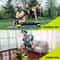 Adjust Exercise Stepper For Home Gym Fitness Aerobic Step With Yellow Risers 11