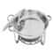 Stainless Steel Buffet Chafer Round 5 Quart Chafing Dish Party Catering Essentials Durable Frame Fo 1