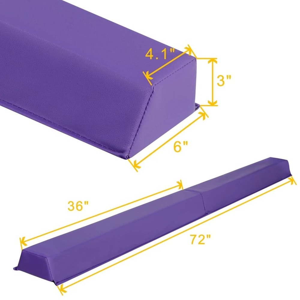 Gymnastics Beam Floor Folding Balance NonSlip Base Perfect For Home Practice And Training 7