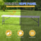 Portable Outdoor Bench White Plastic Folding Bench With NonSlip Mat Handle Waterproof HeavyDuty 5