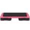 Aerobic Stepper Adjustable Training Exercise Platform Workout Step For Fitness Pink Home Exercise E 13