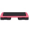 Aerobic Stepper Adjustable Training Exercise Platform Workout Step For Fitness Pink Home Exercise E 13