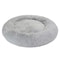 Calming Fur Donut Cuddler For Dogs And Cats Soft Polyester Bed Warmer Pet Bed For Joint Pain Relief 7