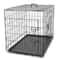 Folding Metal Dog Crate For Large Dogs Wire Dog Kennels Black Heavy Duty LeakProof Pan 5