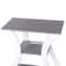 End Table With USB Ports Side Table With Outlets Gray Tier Storage Charging Station For Bedroom 6