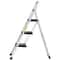 Ladder Safety Non Slip Mat Tread Foldable Kitchen Steel Step Stool White Heavy Duty Platform 11