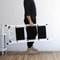 Ladder Safety Non Slip Mat Tread Foldable Kitchen Steel Step Stool White Heavy Duty Platform 1