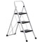 Ladder Safety Non Slip Mat Tread Foldable Kitchen Steel Step Stool White Heavy Duty Platform 9