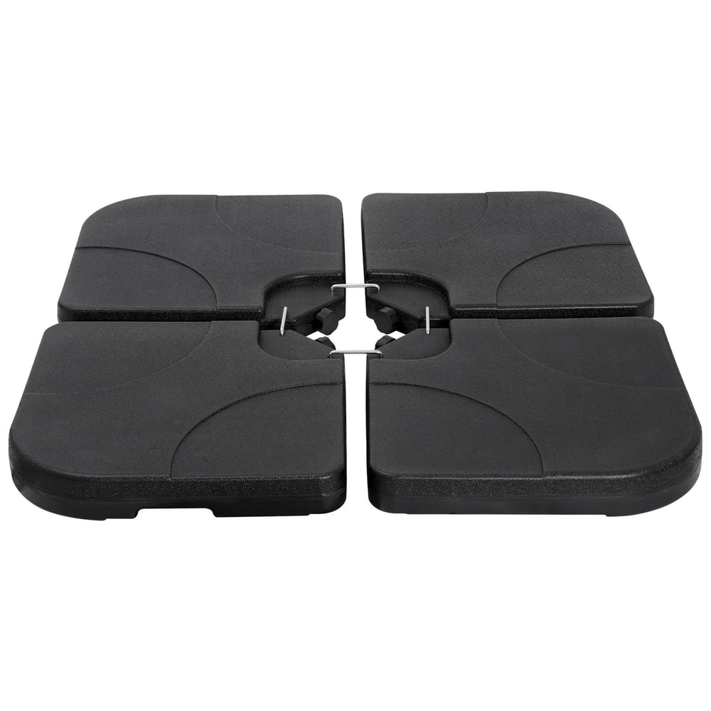 Square Shaped Outdoor Patio Umbrella Base Stand Water Filled Sand Filled Support For Patio Use 11