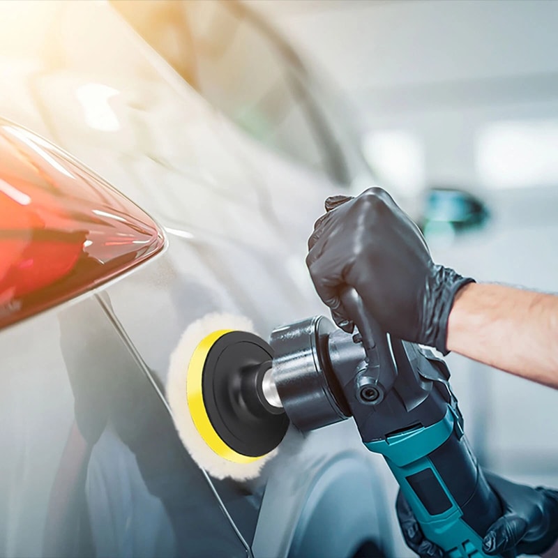 Car Buffing Pads Kit Foam Polisher Set Polishing For Drill Sponge Kit Waxing Pads 0