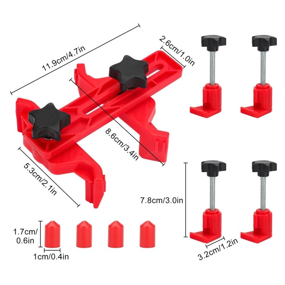 Dual Camshaft Locking Tool Timing Sprocket Gear Kit Car Engine Cam Clamp Kit Adjustable Locking Too 2