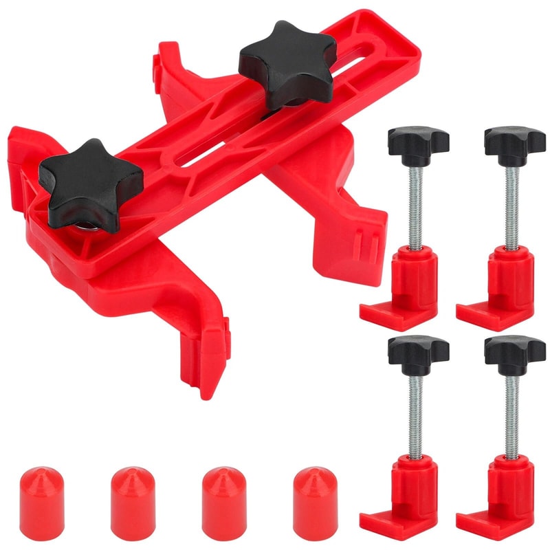 Dual Camshaft Locking Tool Timing Sprocket Gear Kit Car Engine Cam Clamp Kit Adjustable Locking Too 1