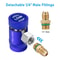 Adjustable Quick Coupler Adapter Fitting With Male Flare HP LP Connection For Car AC Systems 2