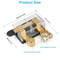 Top Post Switch Isolator Battery CutOff Disconnect For RV Boat Car And OffGrid Systems 0