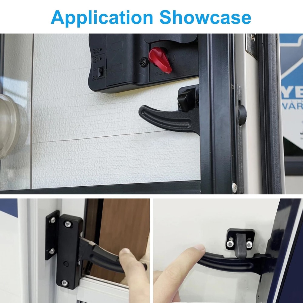 Aluminum RV Screen Door Latch Right Handle Kit For Travel Trailer Motorhome Camper Replacement 5