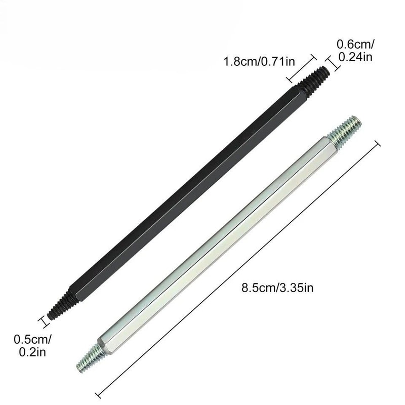 Broken Spark Plug Removal Tool LeftHand Thread Spark Plug Extractor Alloy Steel Tap Extractor 7